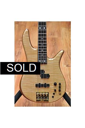 Fodera Victor Wooten Classic Monarch Flame Maple Fodera Victor Wooten Classic Monarch Flame Maple